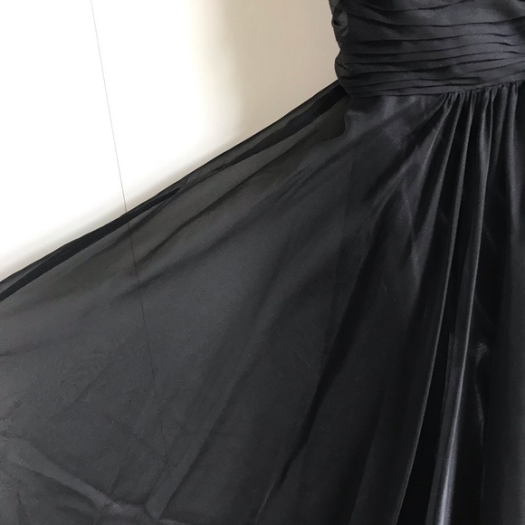 B’Dazzle Strapless Floor Length Gown - Picture 4 of 10